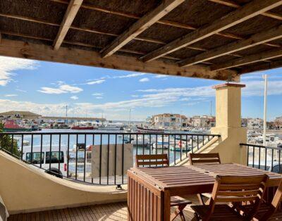 Maison de pêcheurs avec terrasse sur le Port de Carro (6P) – Dispo du 5/7/25 au 12/7/25
